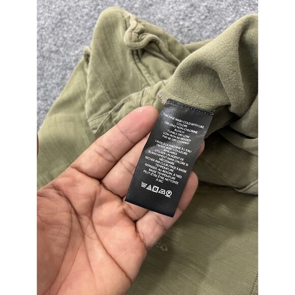 Free People Bay To Breakers Cargo Pants S Harem Lagenlook Boho Baggy Pine Green - Picture 6 of 16